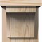 Ekena Millwork Huntington Smooth Corbel w/Backplate, Douglas Fir, 7 1/2"W x 8"D x 8"H COR08X08X08HUN01SDF - alternate 4